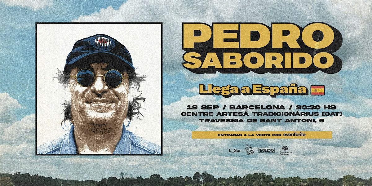 Pedro Saborido llega a Barcelona!