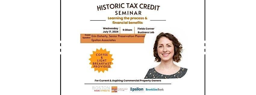 Historic Tax Credit Seminar