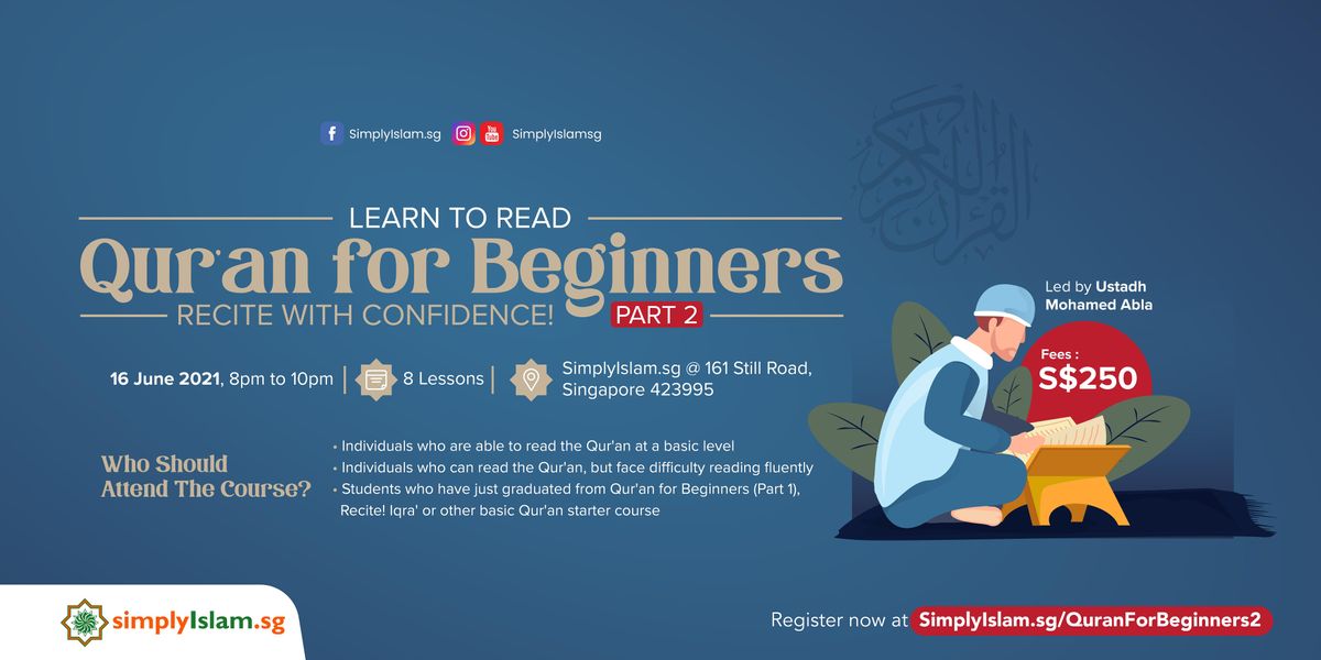 Learn to Read - Qur\u2019an for Beginners (Part 2)