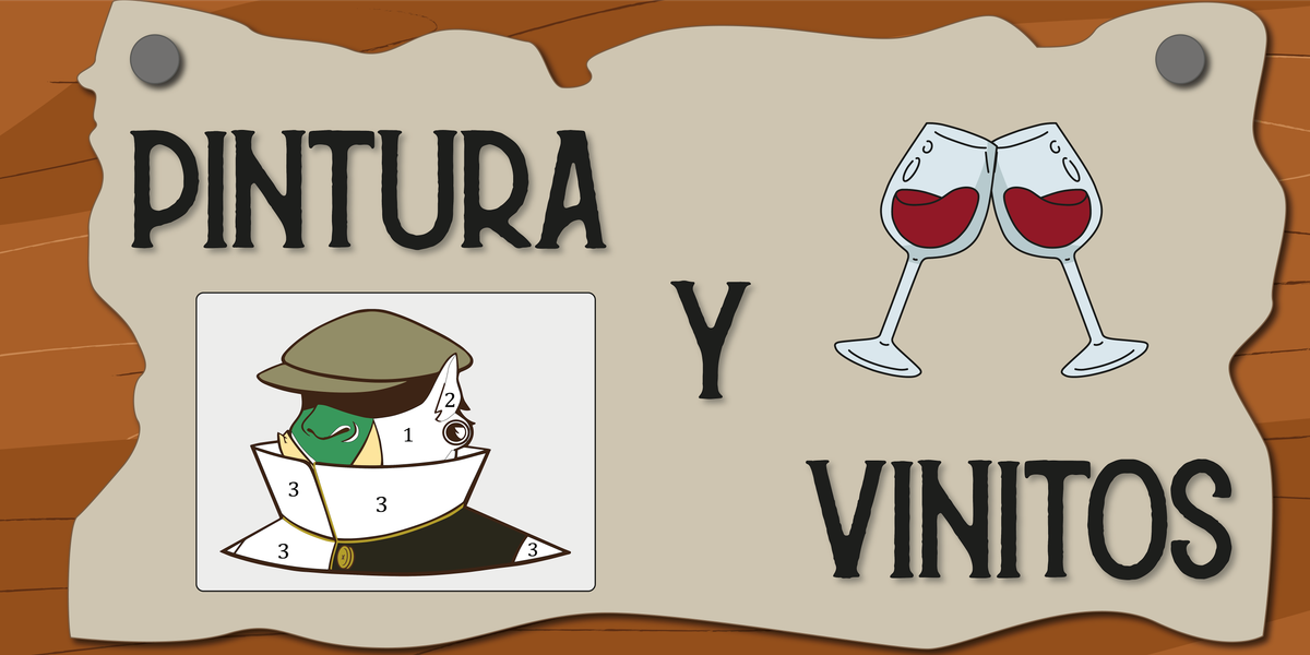 Pintura Y Vino En La Ludoteca Del Orco