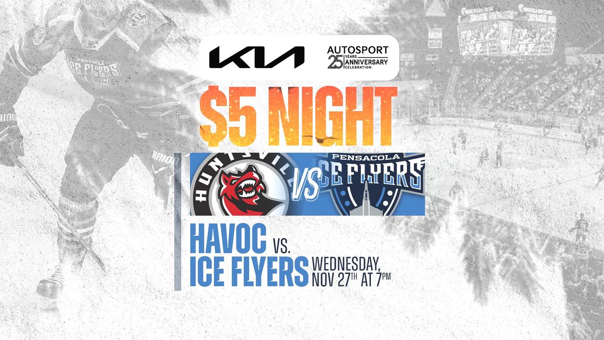 $5 Night: Ice Flyers vs Havoc