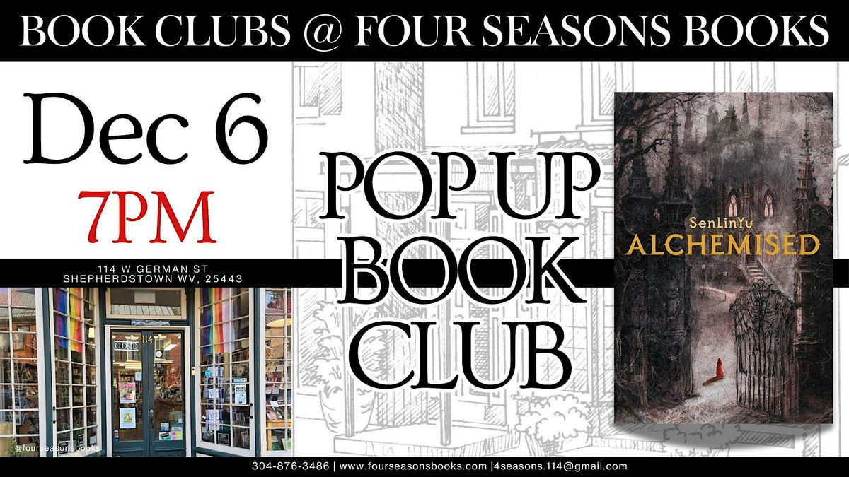 Pop-Up Book Club: Alchemised by SenLinYu