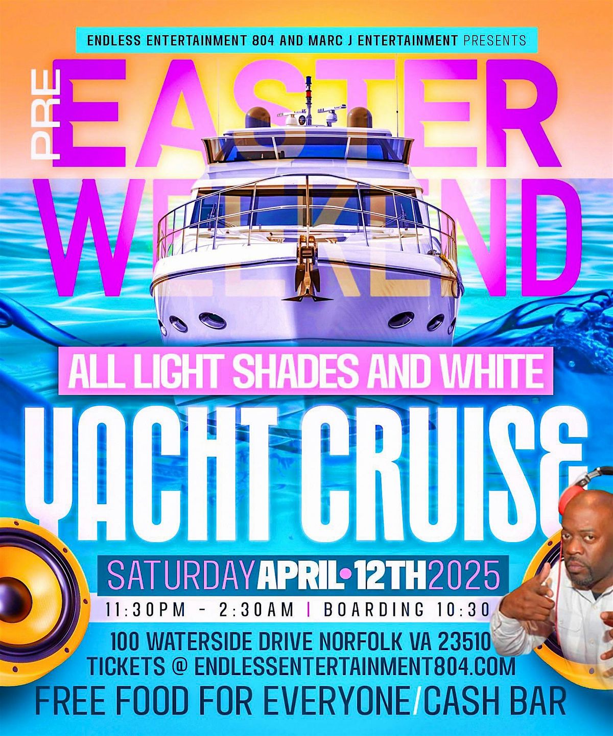 All Light Shades An White Yacht Party