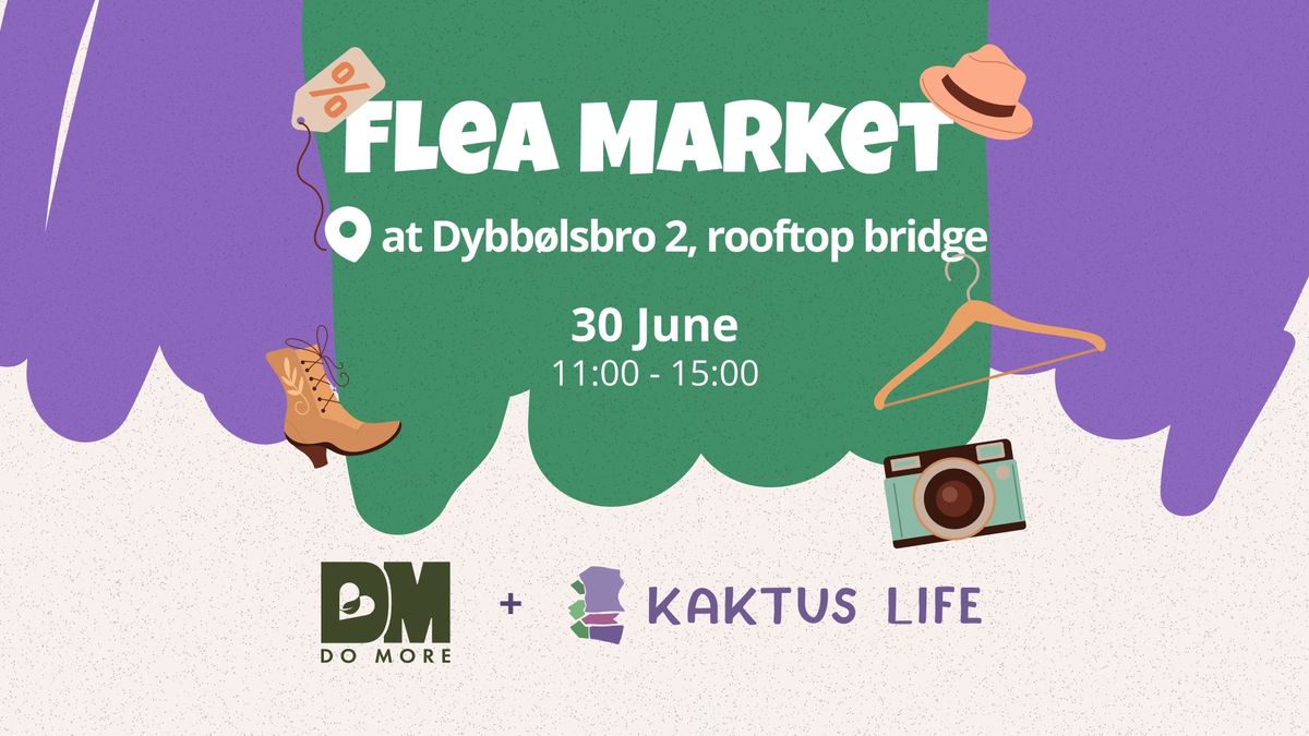 Flea market at Dybb\u00f8lsbro!