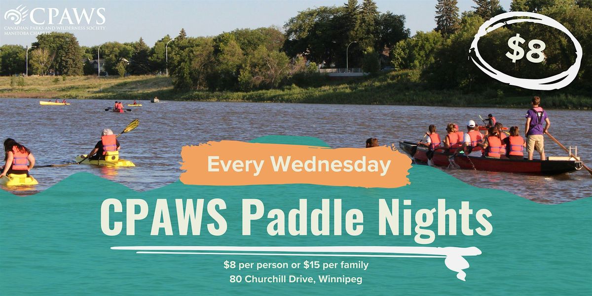 CPAWS Manitoba Paddle Nights