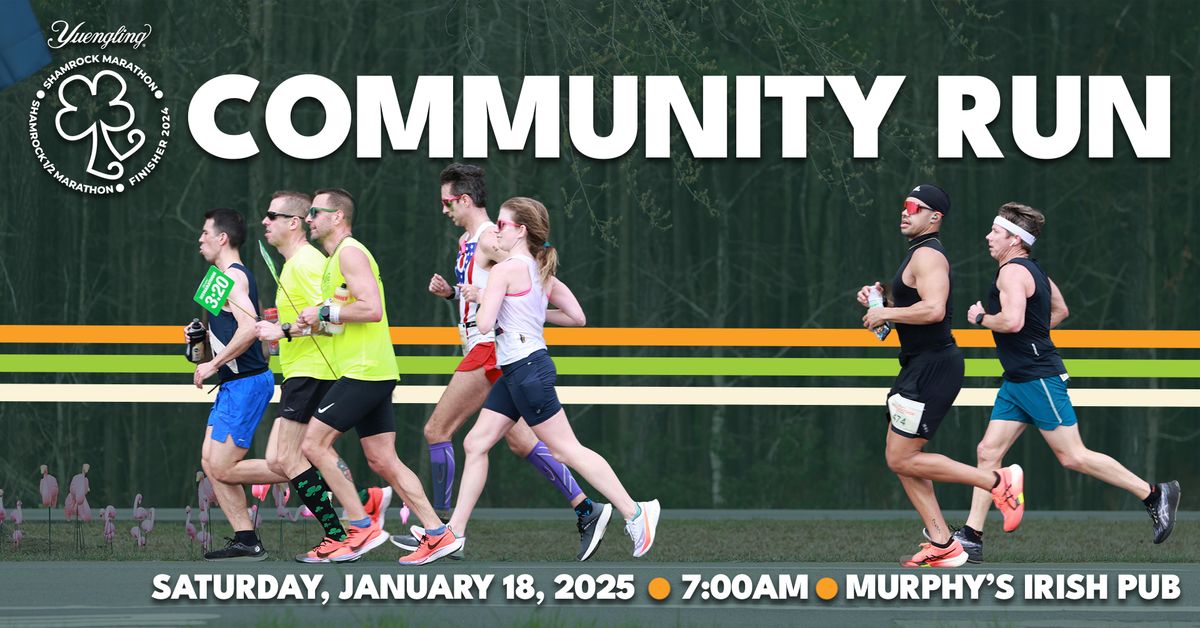 Yuengling Shamrock Marathon Weekend Community Run