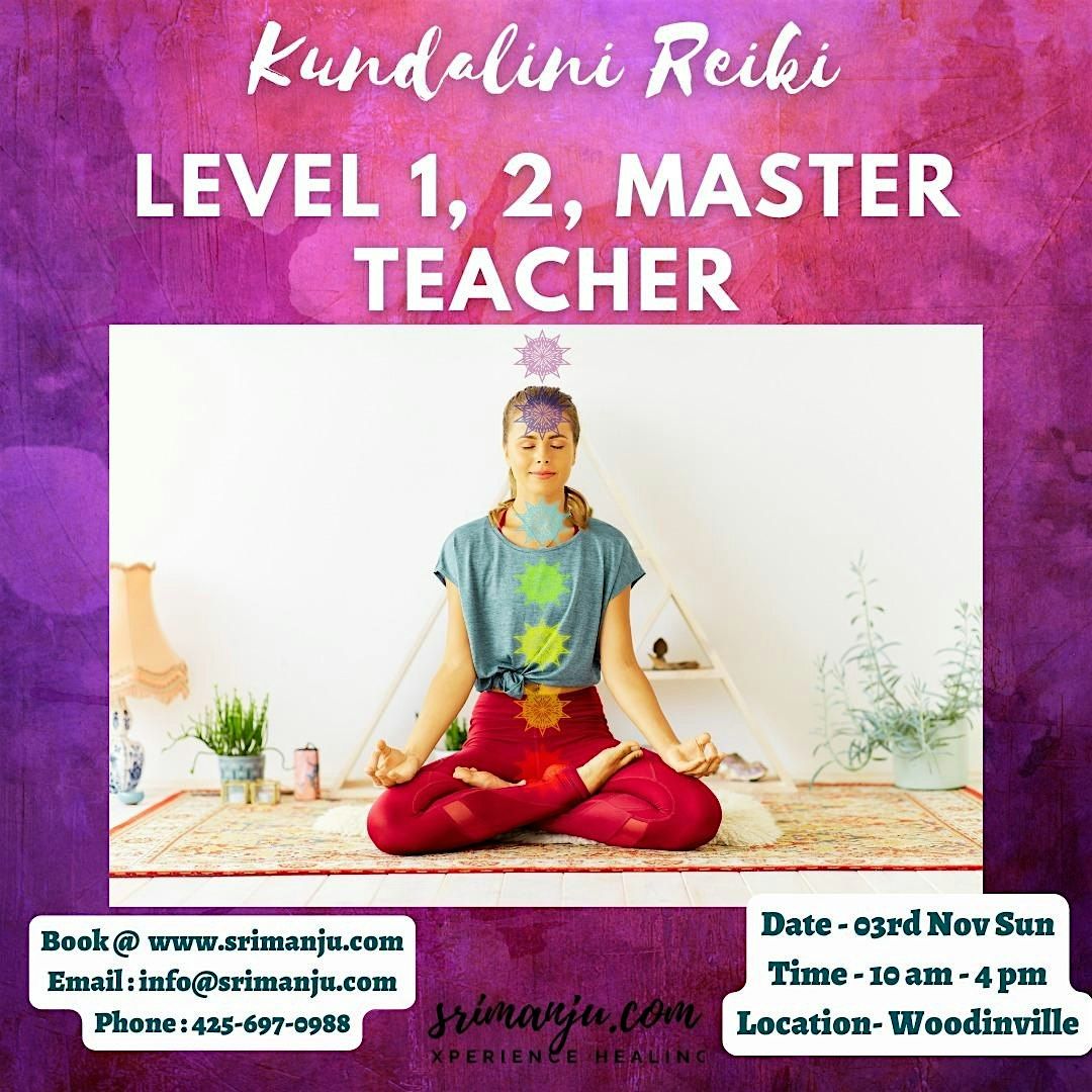 Kundalini Reiki Master (Levels 1, 2 & 3) Course