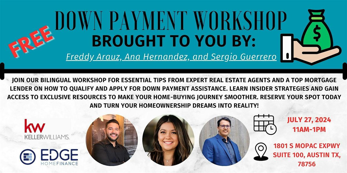 Down Payment  Assistance Workshop