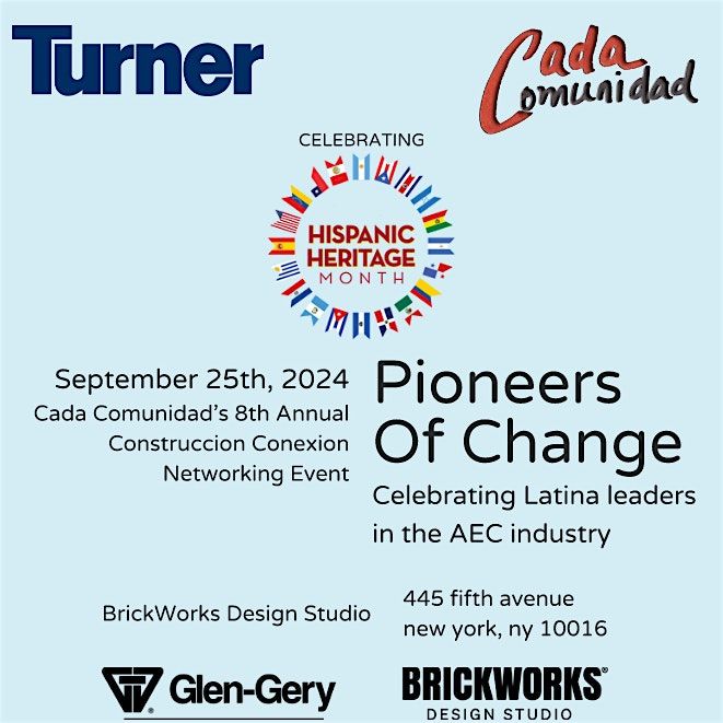 8th Annual Construction Conexion Event: Pioneers of Change