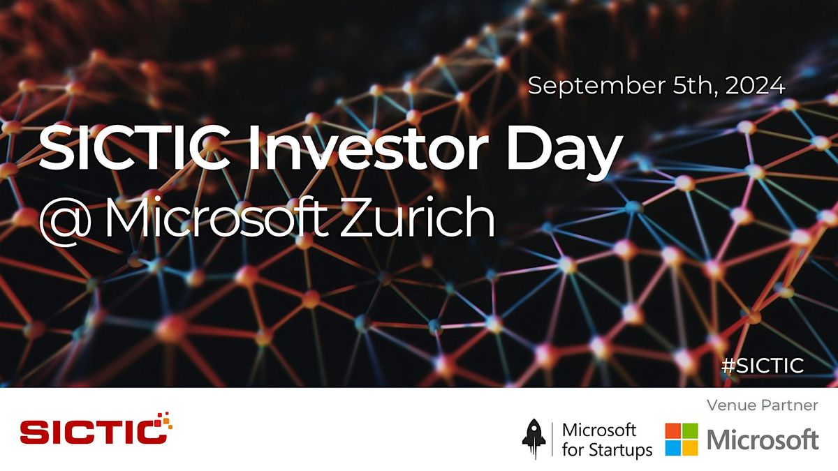 130th  SICTIC Investor Day - Zurich