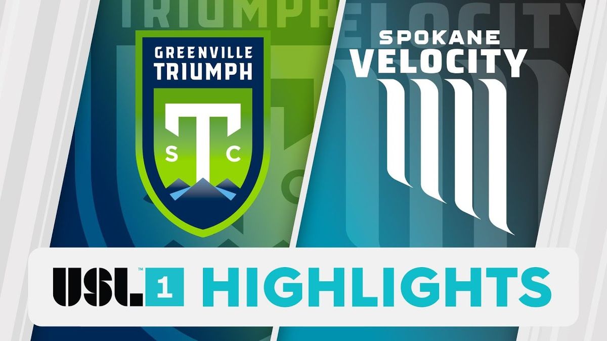 Spokane Velocity FC at Greenville Triumph SC