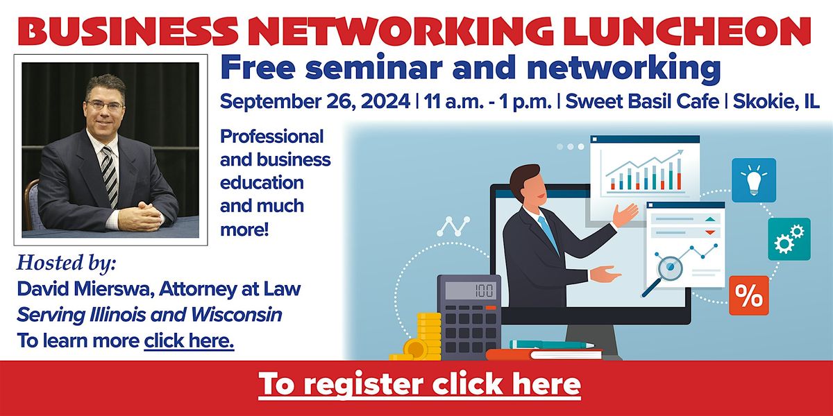 Business Networking and Success Workshop September 2024