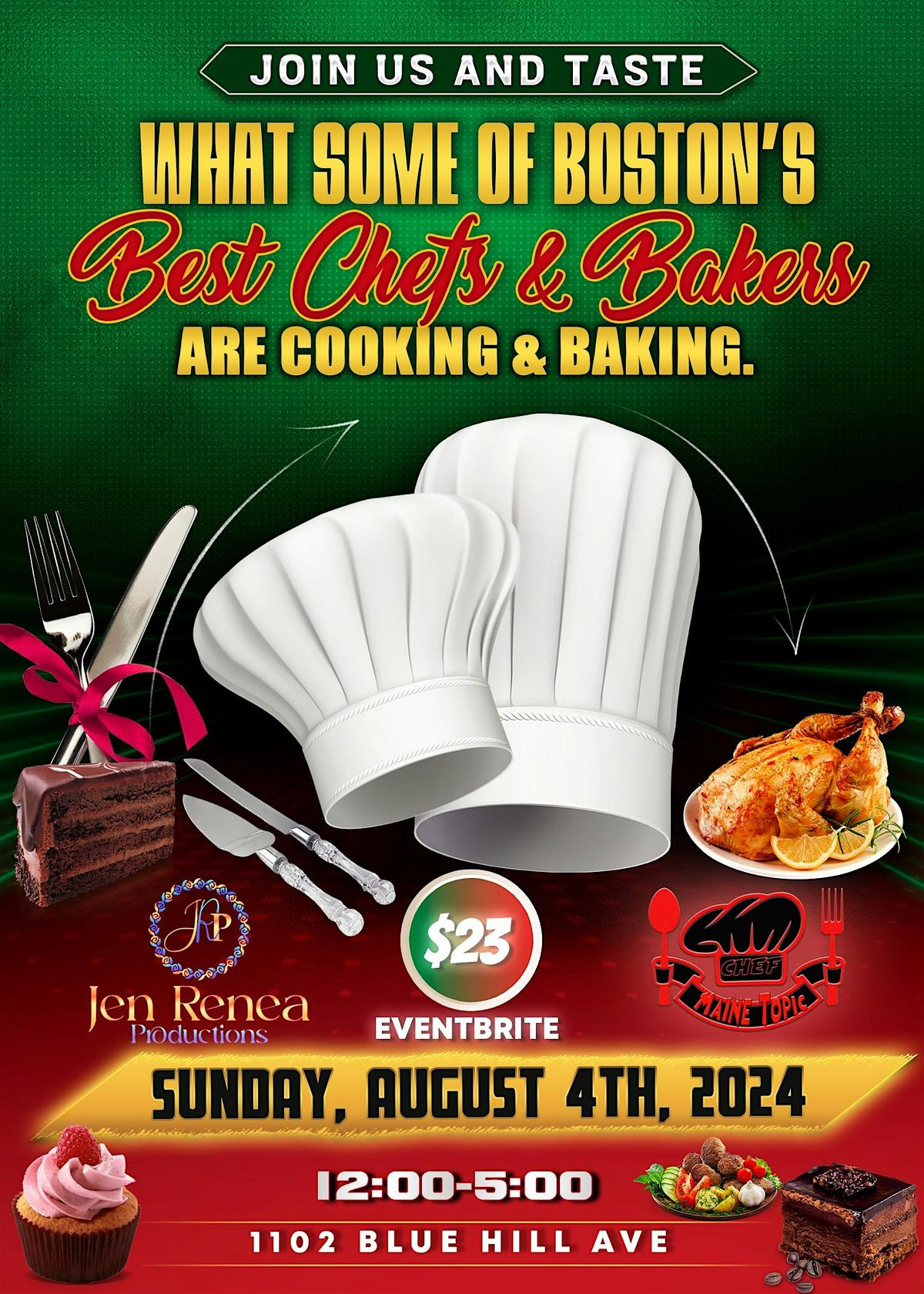 Some of Boston's Best Chefs & Bakers Cook-off