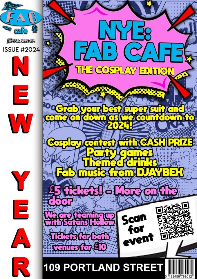 NYE @ FAB CAFE (Cosplay Edition)