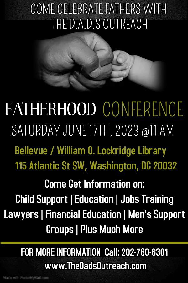 The D.A.D.S. OUTREACH 2023 FATHERHOOD CONFERENCE