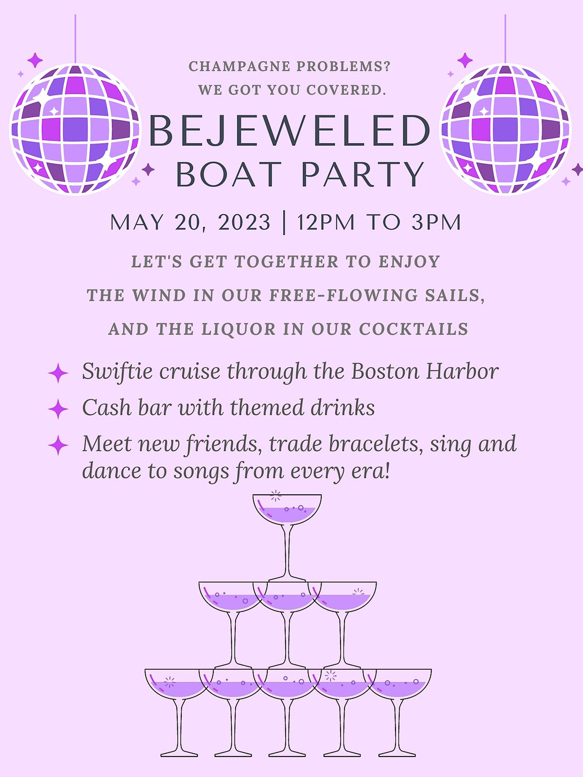 Bejeweled Boat Party | The Swiftie Cruise