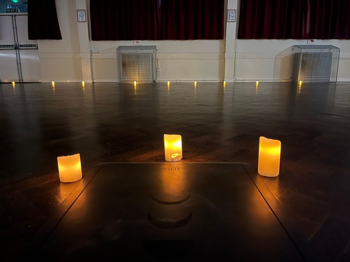 Slow Candlelit Yoga Class 