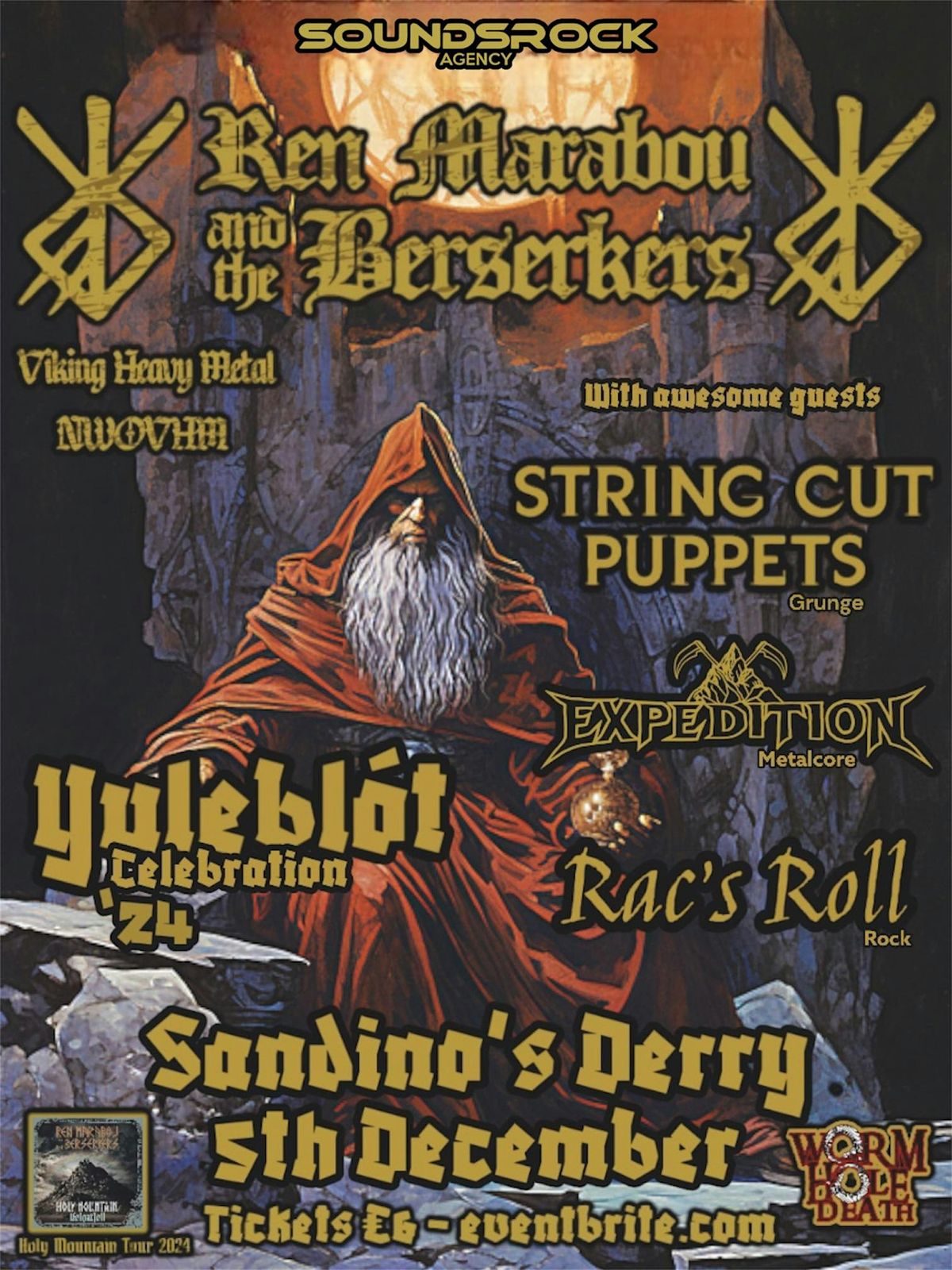 Ren Marabou and the Berserkers with String Cut Puppets, Expedition, Rac\u2019s R