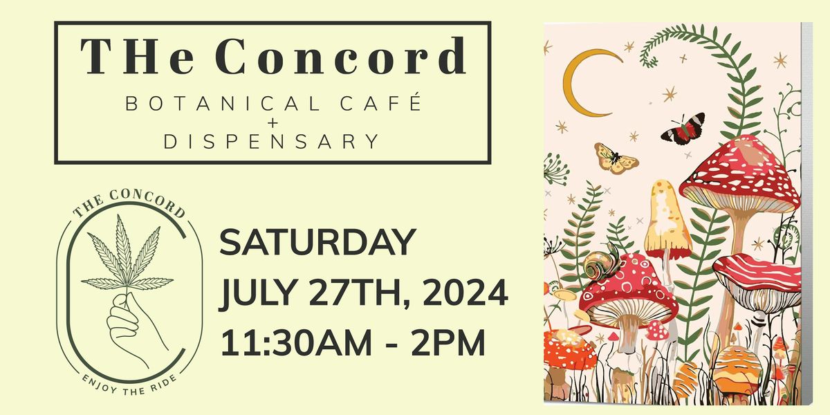 THe Concord - Infused Sip & Paint (Magical Mushrooms @11:30 am)