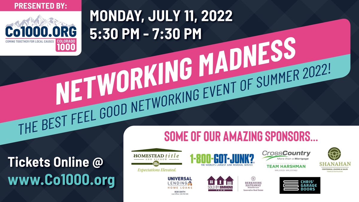 Denver - Networking Madness, The Big Giveaway !