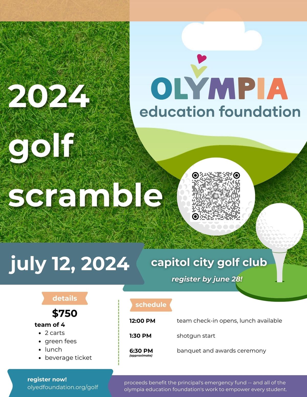Olympia Education Foundation Scramble