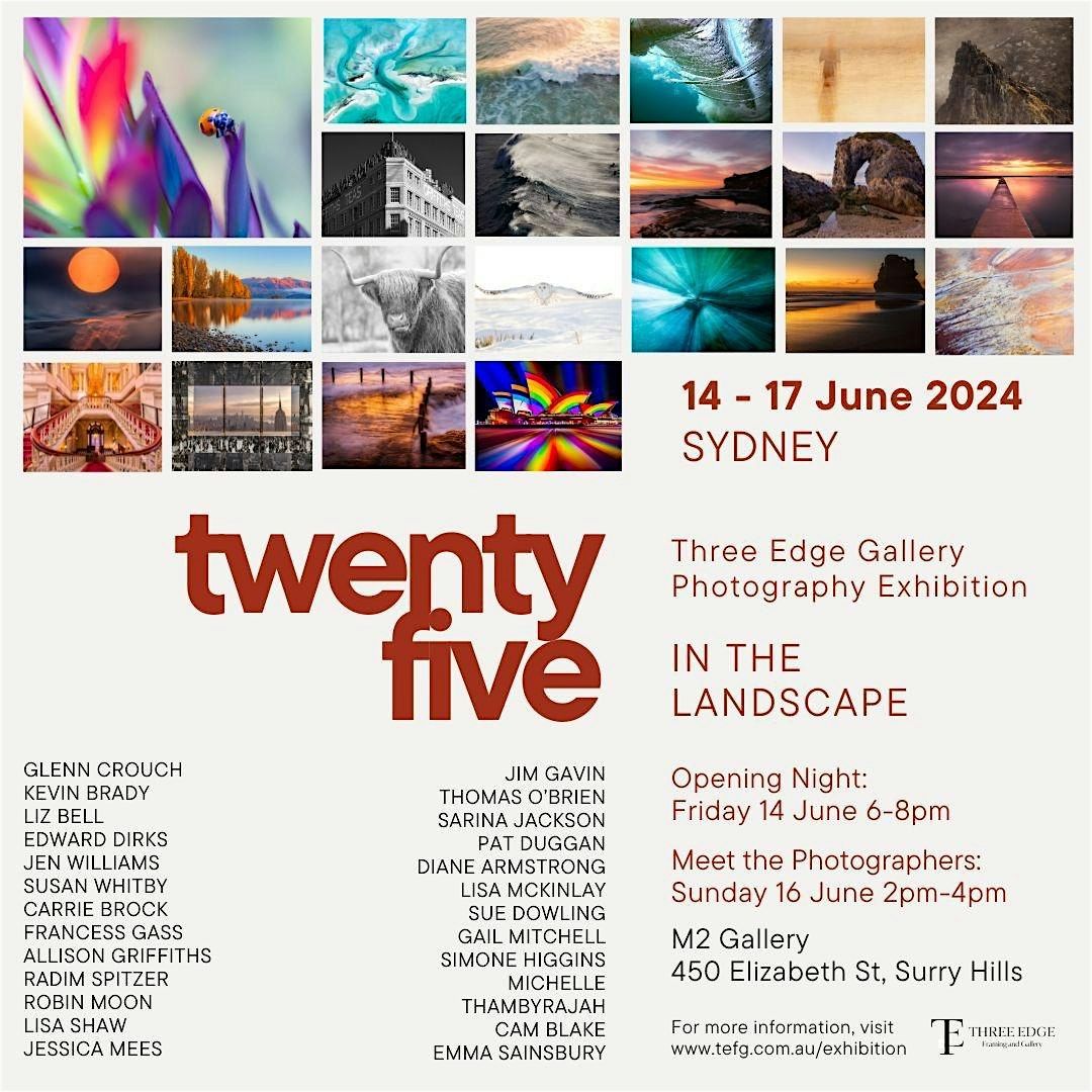 Three Edge ~ Exhibition Opening ~ Twenty five | In the landscape