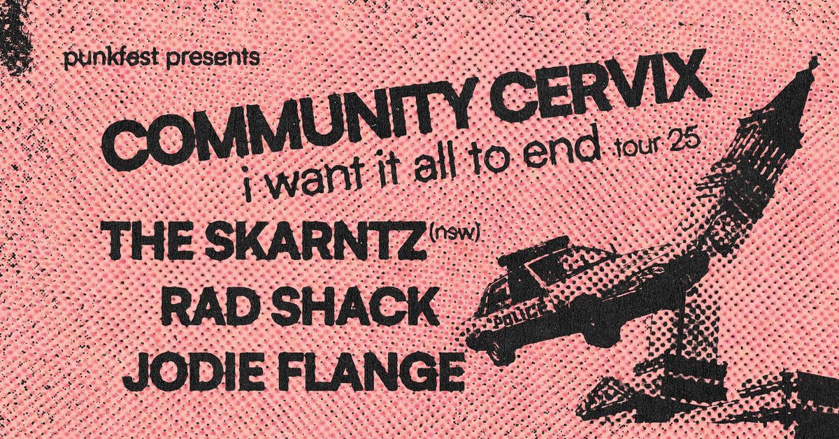 Punkfest presents - Community Cervix, The Skarntz, Rad Shack, Jodie Flange