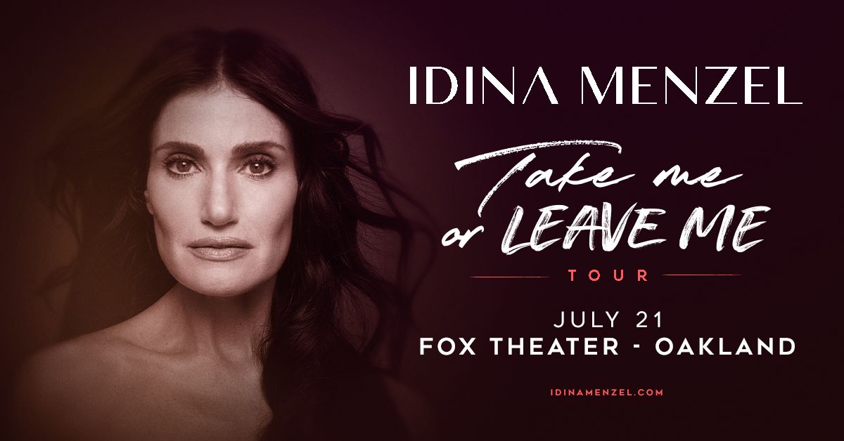 Idina Menzel at Fox Theater