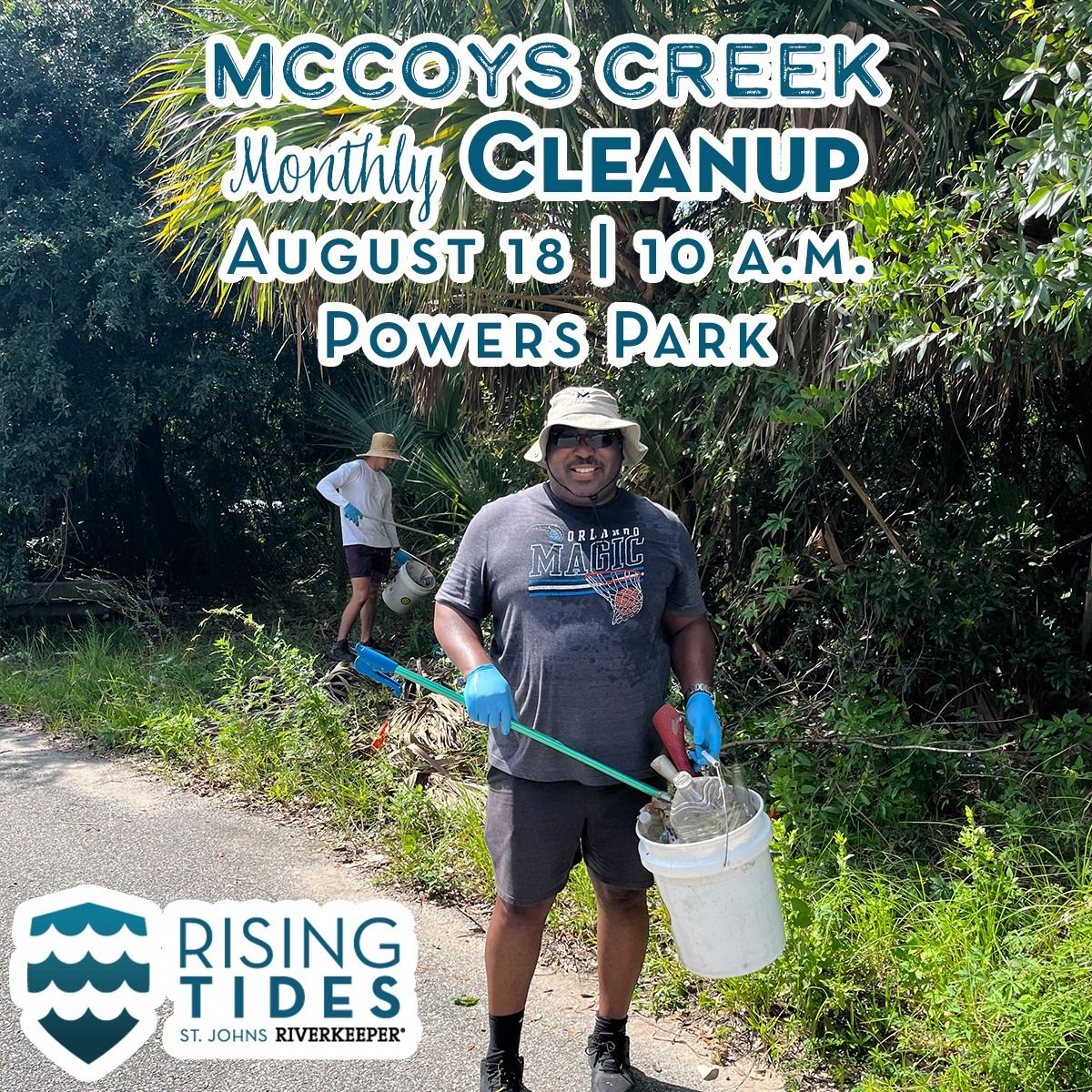 Rising Tides McCoys Creek Cleanup: August