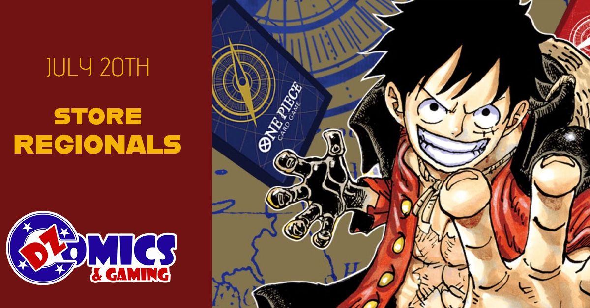 Dz Comics and gaming One Piece Store Regionals