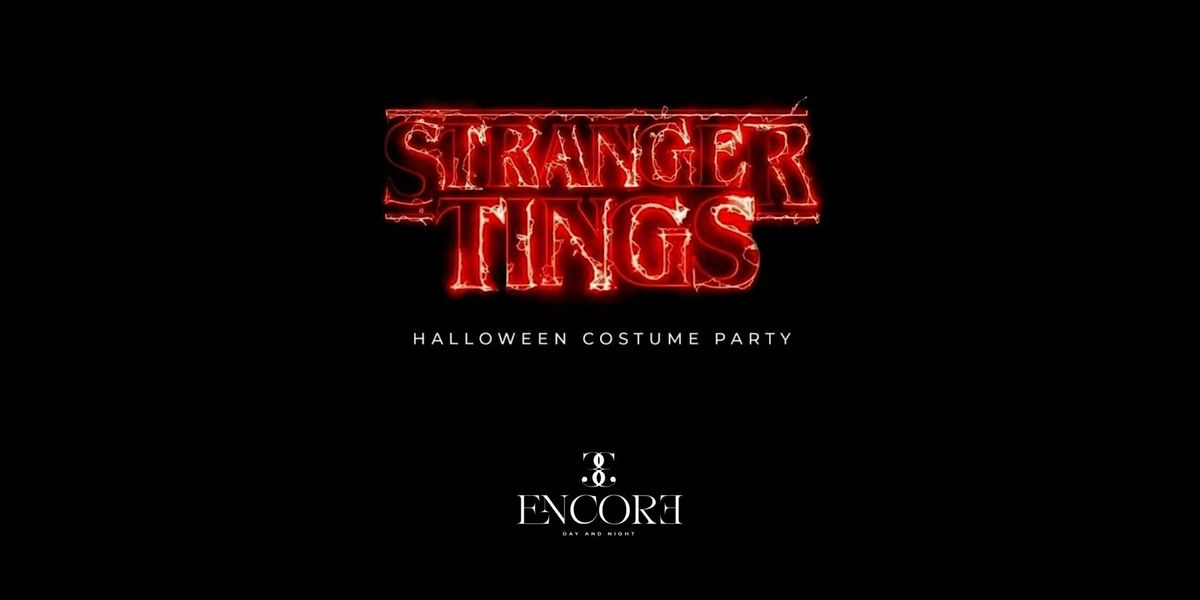 Stranger Tingz Halloween Party | The Encore | Halloween in Houston