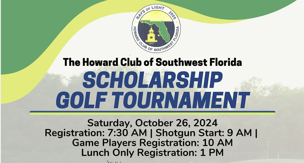 2024 The Howard Club of Southwest Florida Scholarship Golf Tournament