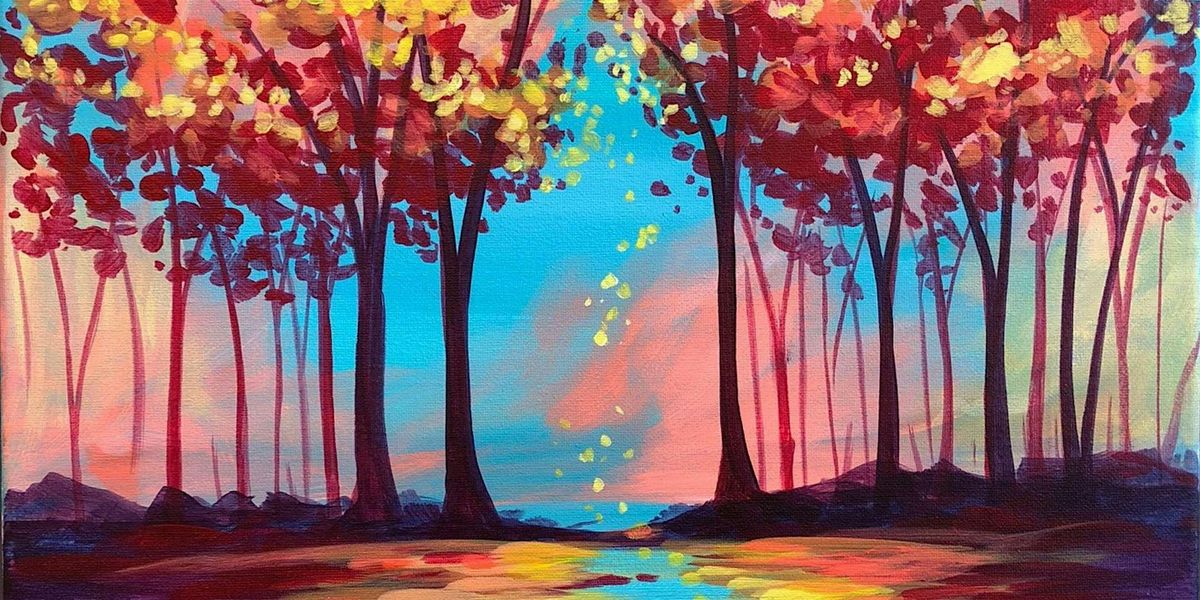 Autumn Grove - Paint and Sip by Classpop!\u2122