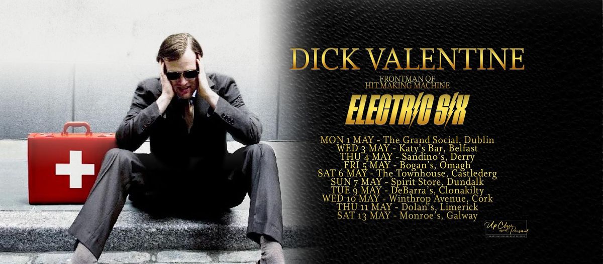 Electric Six Frontman Dick Valentine - The Grand Social Dublin