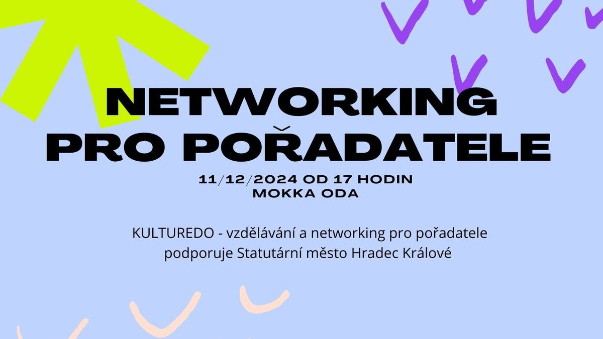 Networking pro po\u0159adatele kulturn\u00edch a komunitn\u00edch akc\u00ed | KULTUREDO