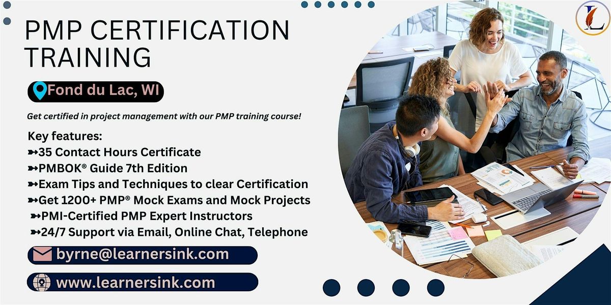 Increase your Profession with PMP Certification In Fond du Lac, WI