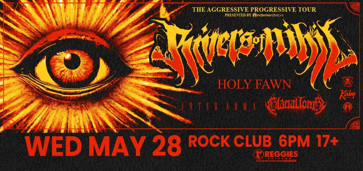 Rivers of Nihil \/ Holy Fawn \/ Inter Arma \/ Glacial Tomb at Reggies