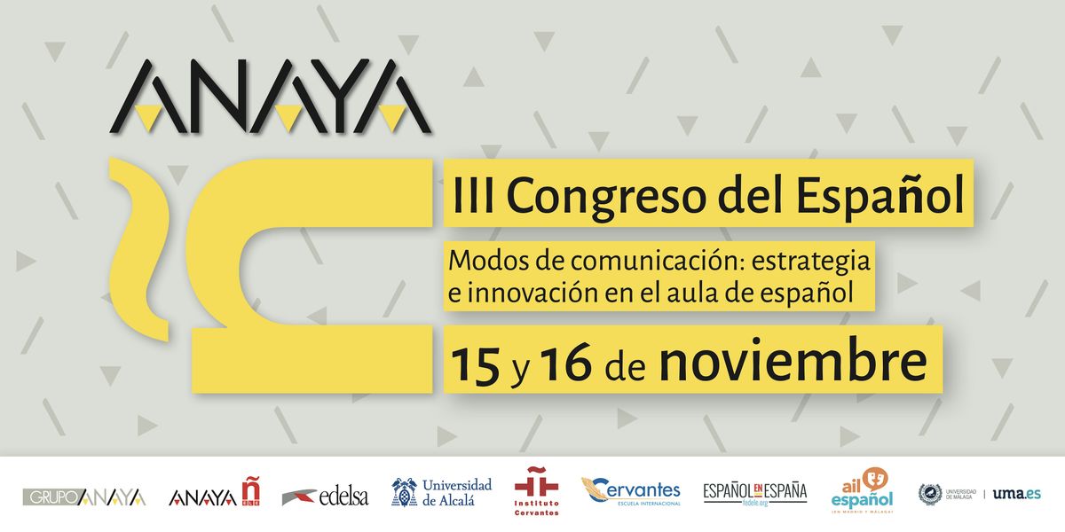 III Congreso Anaya del Espa\u00f1ol