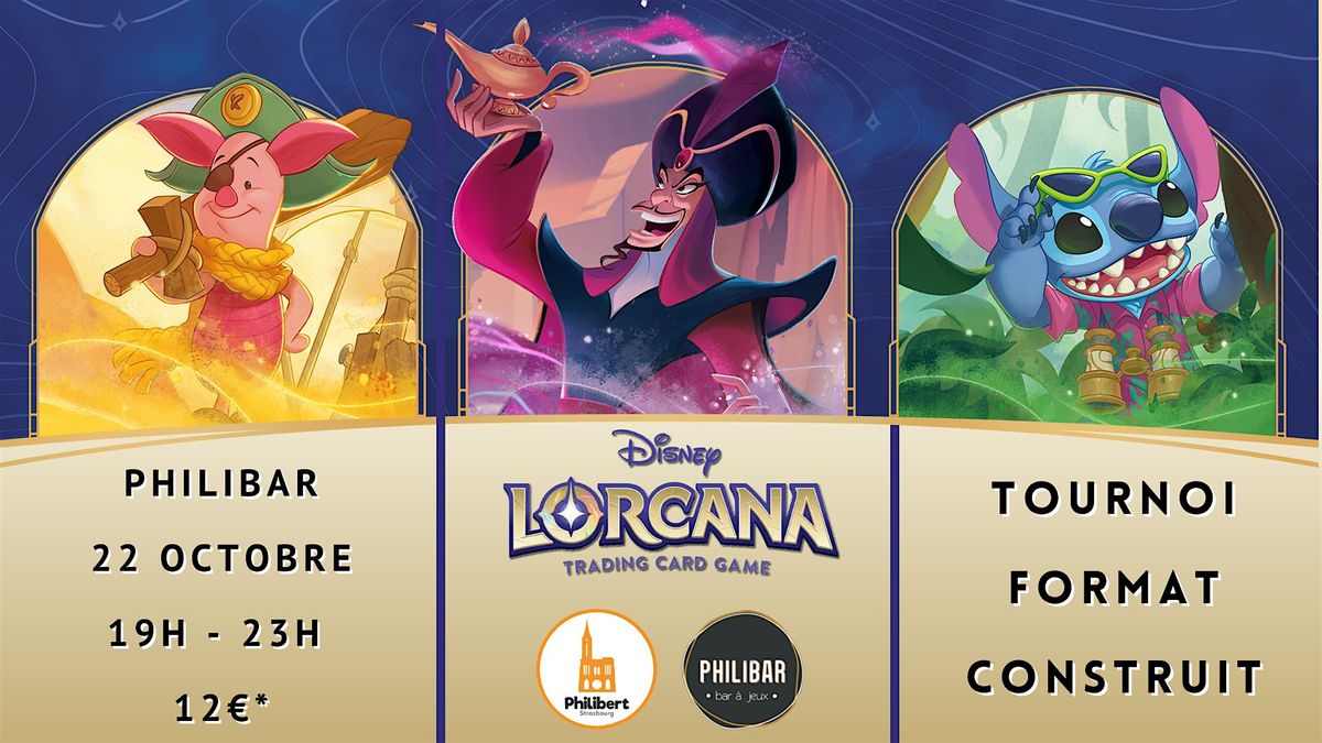 Tournoi Lorcana Format Construit