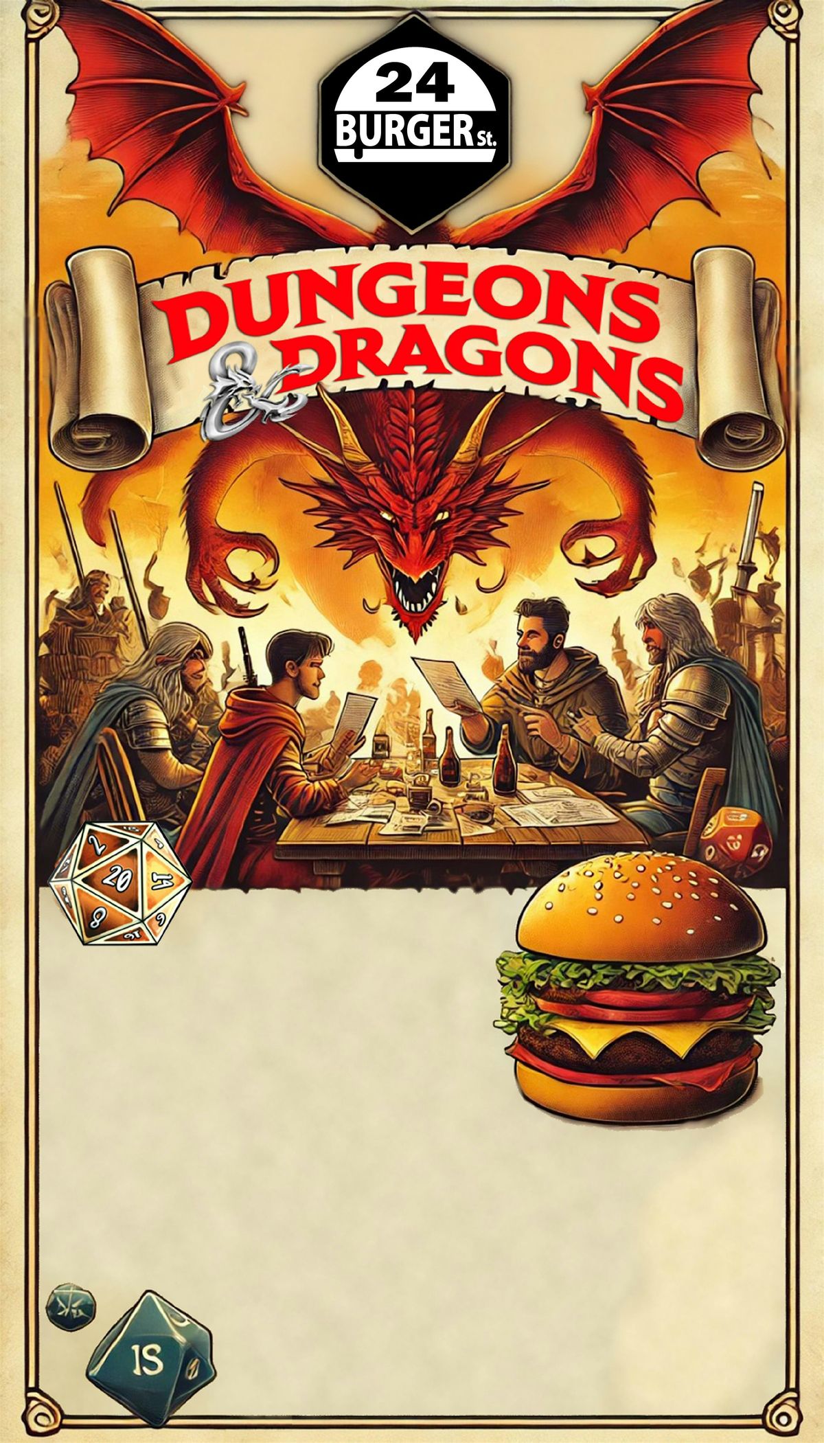 Dungeons & Dragons da 24 BURGER STREET