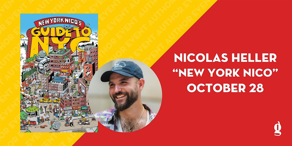 Book Event: Nicolas Heller "New York Nico" with Jason Diamond