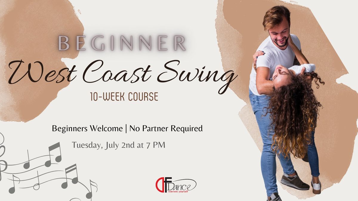 Beginner West Coast Swing \u2022 10-Week Course