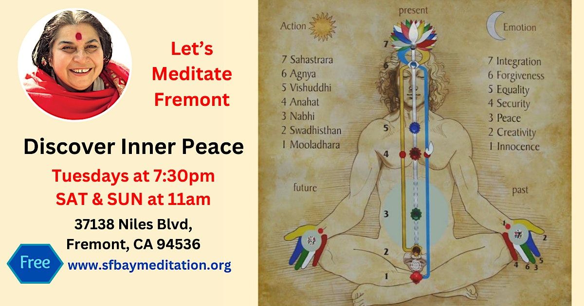 In-person :  Free Guided Meditation Session in Fremont, CA