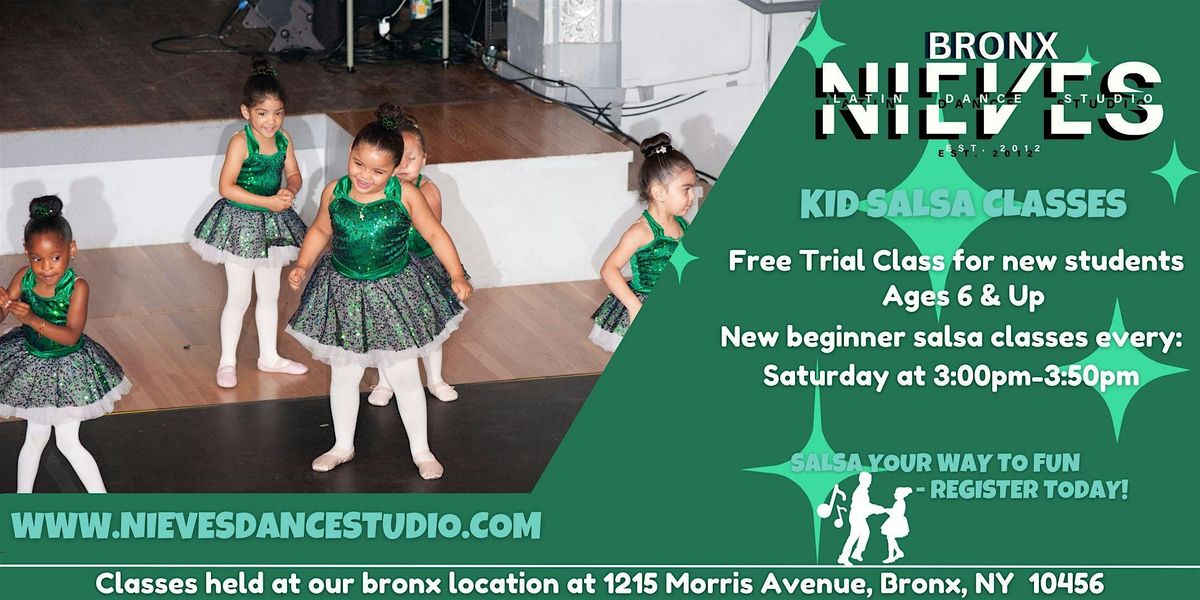 Kid Salsa Class - Bronx