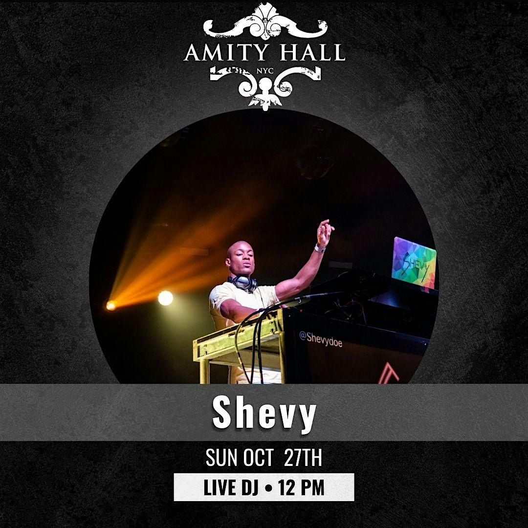 Live DJ in Greenwich Village featuring Shevy at Amity Hall Downtown