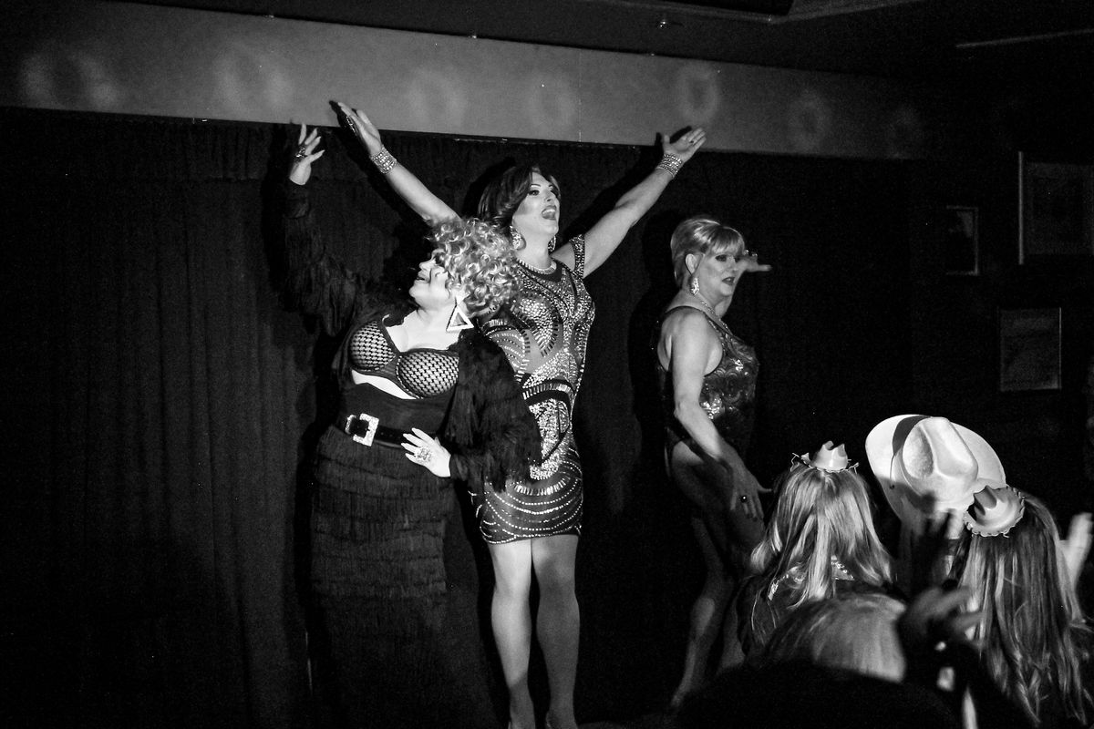 Carly's Angels Drag Show 2023\/2024 at The Attic Bar & Stage