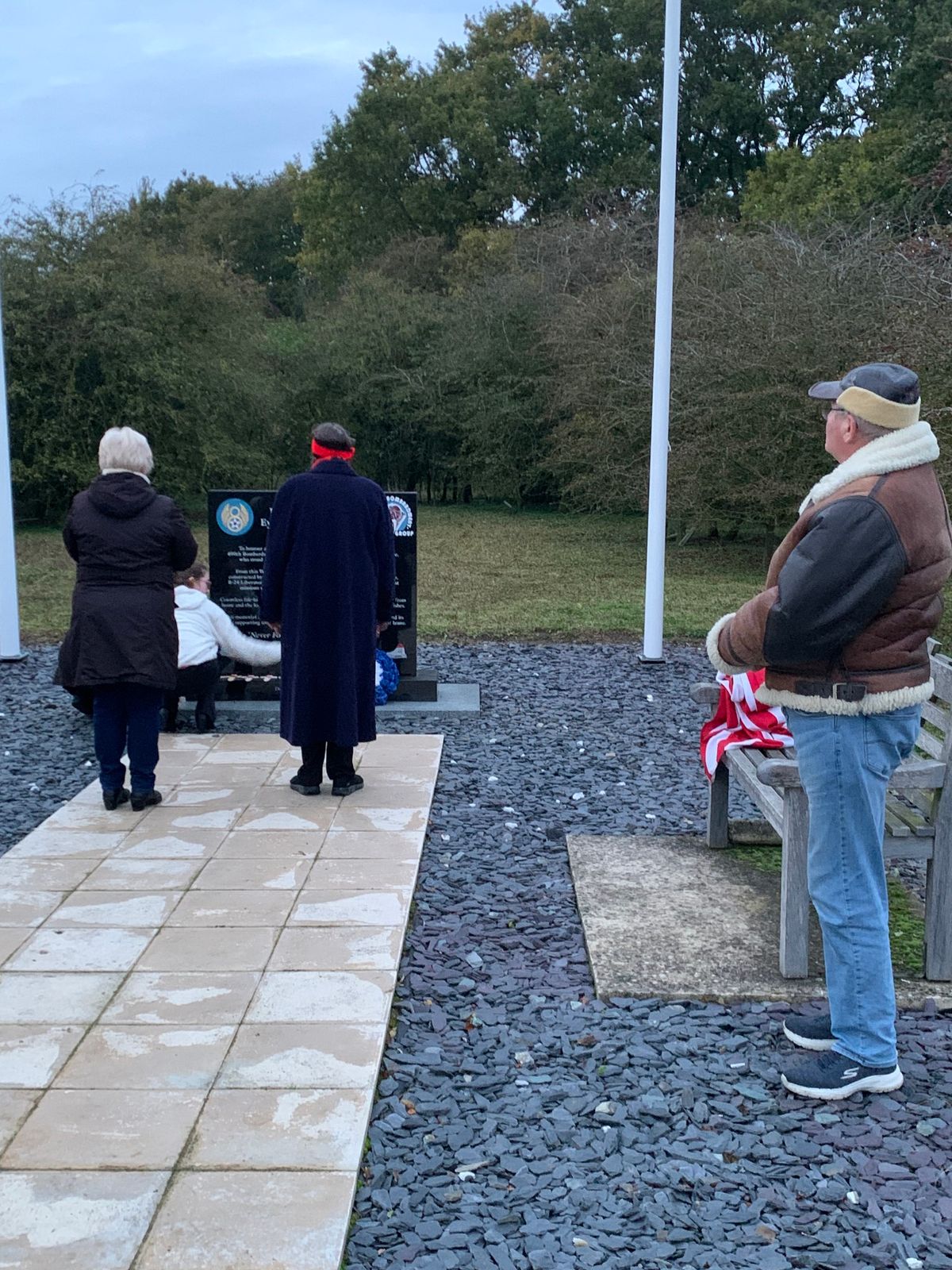 Remembrance Day Sunset Service for USAAF 490th Bomb Group