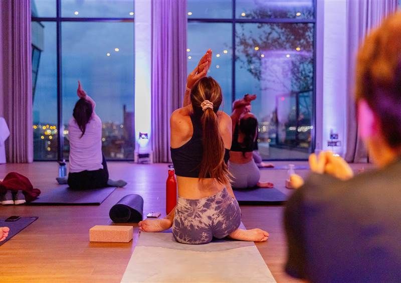 candlelight yoga