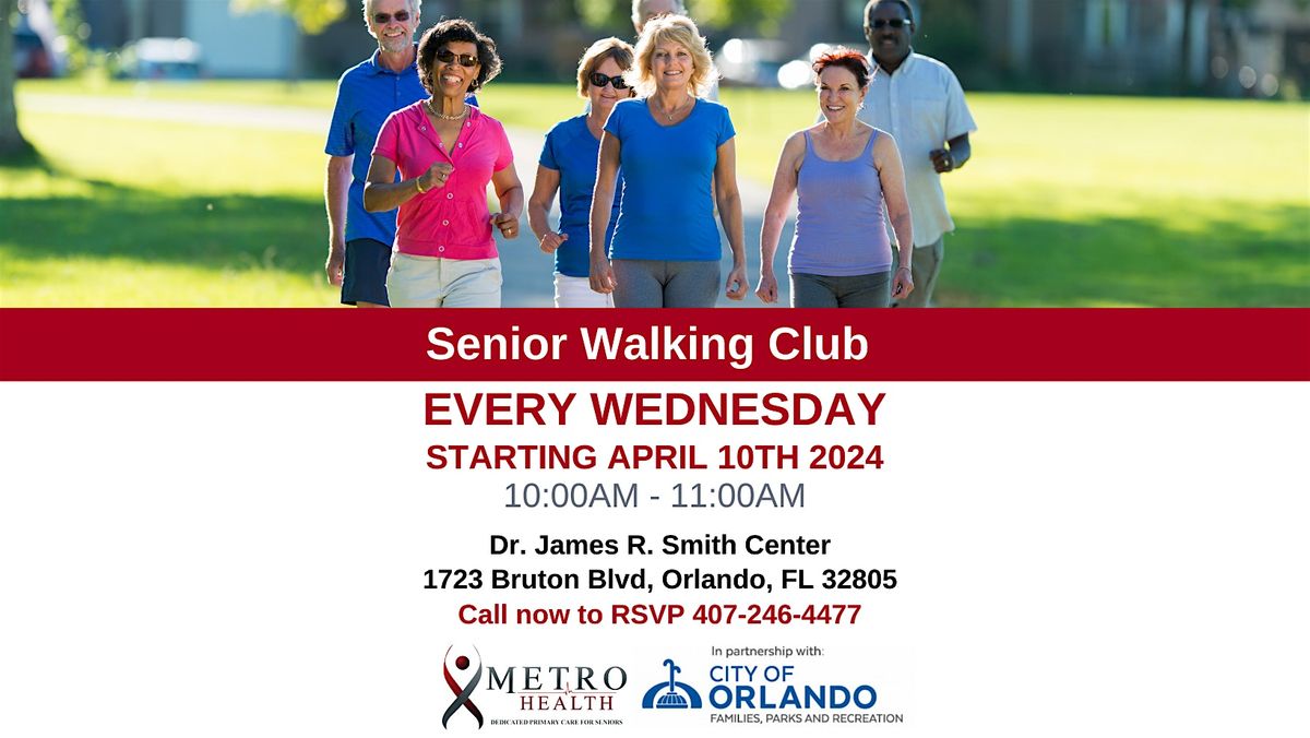 Senior Walking Club with Metro Health at Dr. James R. Smith Center