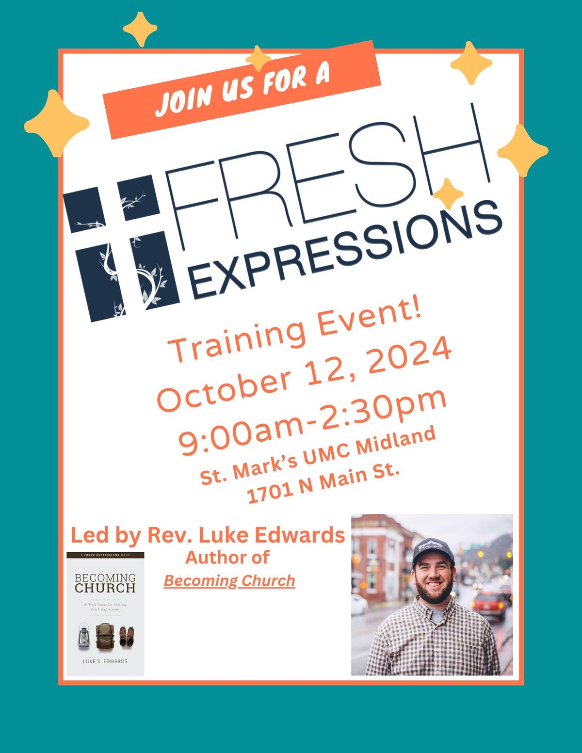 Fresh Expressions Training with Luke Edwards